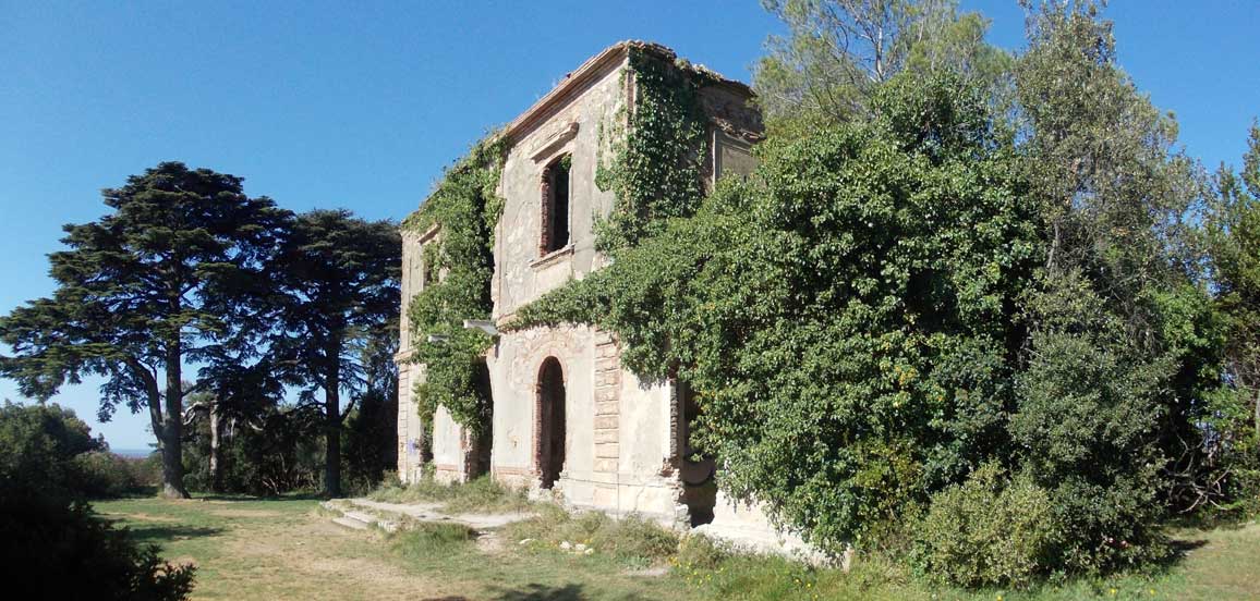 Villa del polacco Bosniaski sul Castellare di San Giuliano Terme